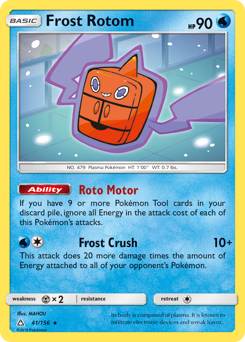 Frost Rotom #41 Ultra Prism