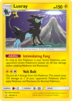 Luxray Ultra Prism #48