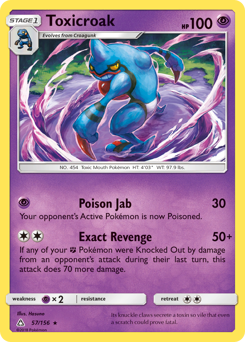 Toxicroak Ultra Prism #57