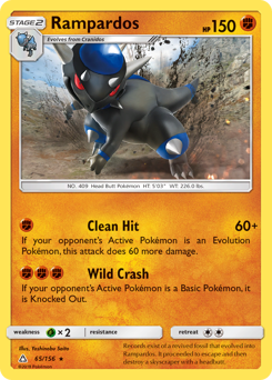 Rampardos #65 Ultra Prism