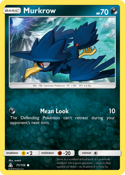 Murkrow Ultra Prism #71