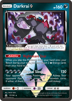 Darkrai ◇ Ultra Prism #77