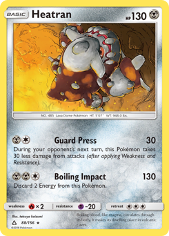 Heatran Ultra Prism #88
