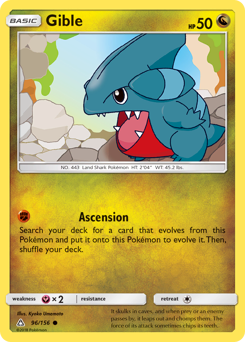 Gible #96 Ultra Prism