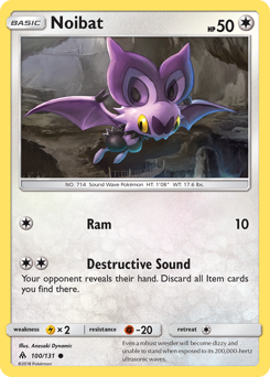 Noibat Forbidden Light #100