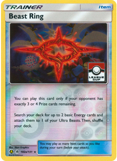 Beast Ring #102A Forbidden Light
