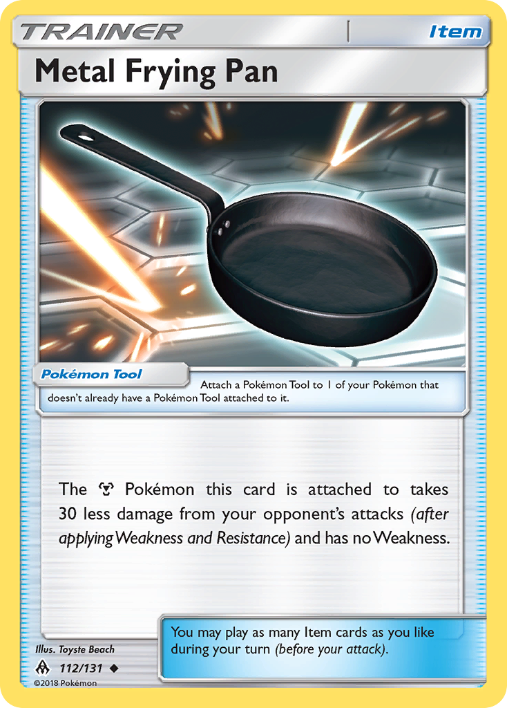 Metal Frying Pan #112 Forbidden Light