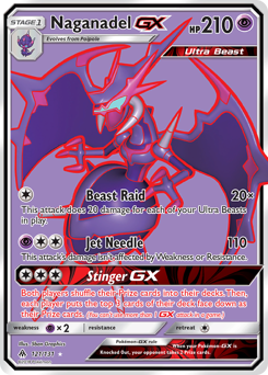 Naganadel-GX #121 Forbidden Light