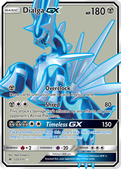Dialga-GX #125 Forbidden Light