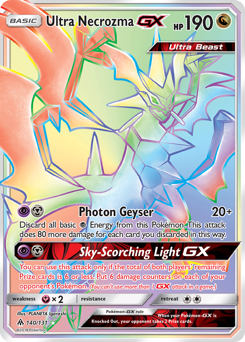 Ultra Necrozma-GX #140 Forbidden Light
