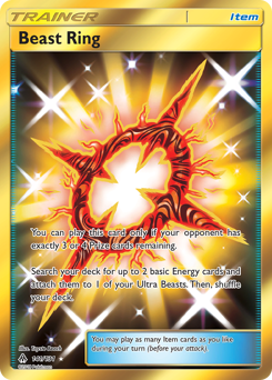 Beast Ring #141 Forbidden Light