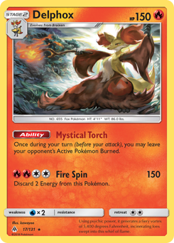 Delphox #17 Forbidden Light