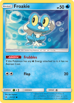 Froakie #21 PSA 10