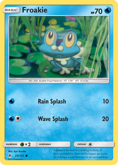 Froakie #22 PSA 10