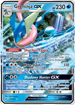 Greninja-GX #24 Forbidden Light