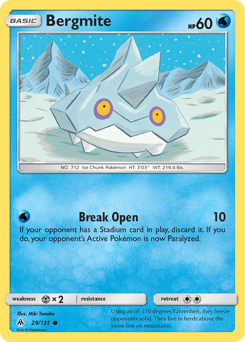 Bergmite #29 PSA 10