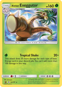 Alolan Exeggutor #2A Forbidden Light