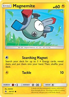 Magnemite Forbidden Light #34