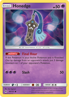 Honedge Forbidden Light #46