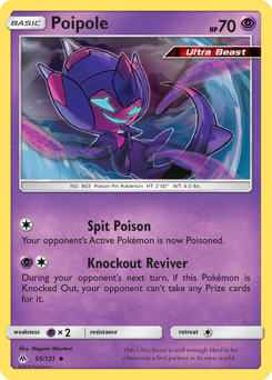 Poipole #55 Forbidden Light
