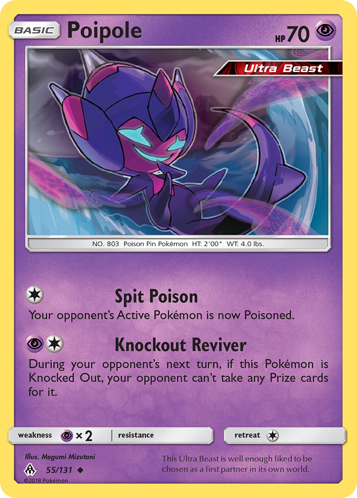 Poipole #55 Forbidden Light