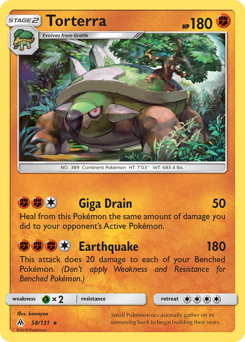 Torterra #58 Forbidden Light