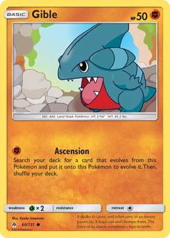 Gible #60 Forbidden Light
