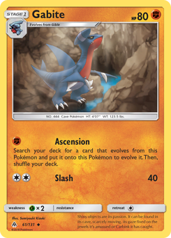 Gabite #61 Forbidden Light