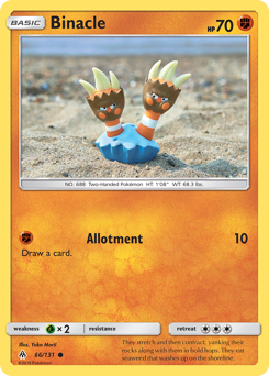 Binacle #66 Forbidden Light