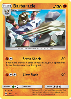Barbaracle #67 Forbidden Light