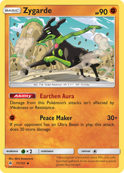 Zygarde #71 Forbidden Light