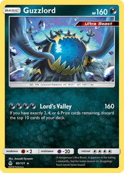 Guzzlord #80 Forbidden Light