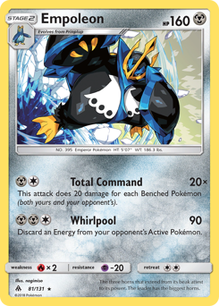 Empoleon #81 Forbidden Light