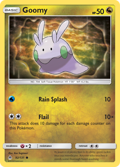 Goomy #92 Forbidden Light