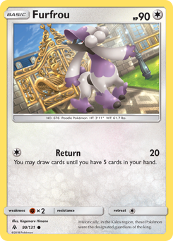Furfrou #99 Forbidden Light