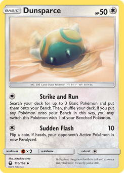 Dunsparce #110 PSA 10