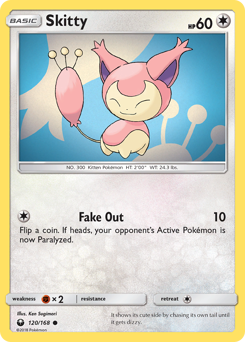 Skitty #120 Celestial Storm