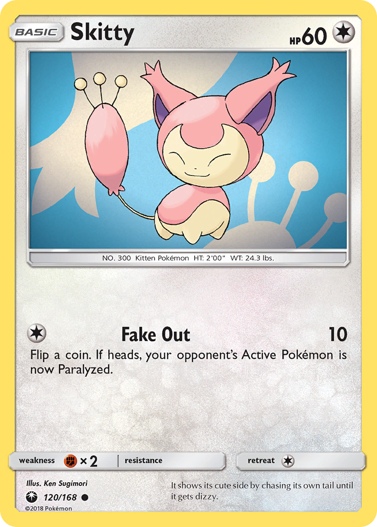 Skitty #120 Celestial Storm