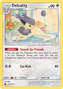Delcatty #121 Celestial Storm