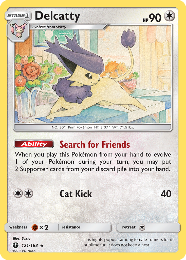 Delcatty #121 Celestial Storm