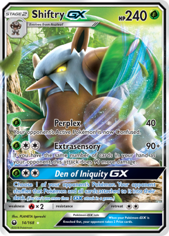 Shiftry-GX #14 Celestial Storm