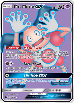 Mr. Mime-GX #156 Celestial Storm