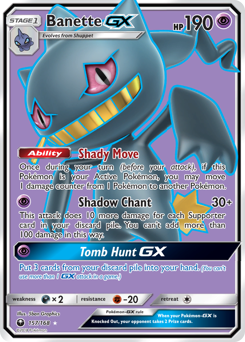 Banette-GX #157 PSA 10