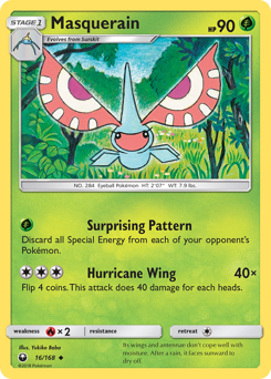 Masquerain #16 Celestial Storm