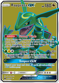 Rayquaza-GX #160 Celestial Storm
