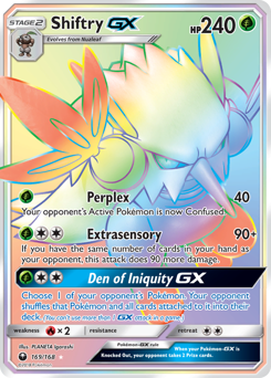 Shiftry-GX #169 Celestial Storm
