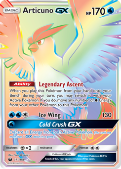 Articuno-GX #171 Celestial Storm