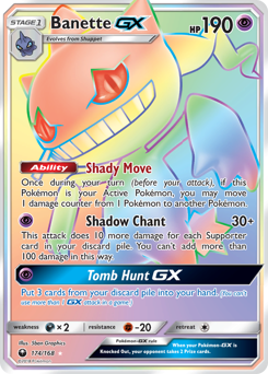 Banette-GX #174 Celestial Storm