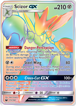 Scizor-GX #175 Celestial Storm