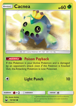 Cacnea #19 Celestial Storm